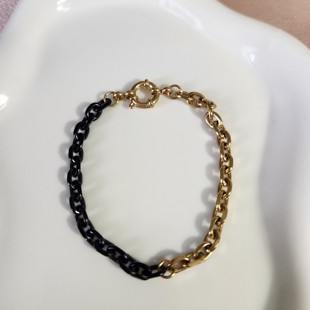 Handmade Two Tone Sailor Bracelet